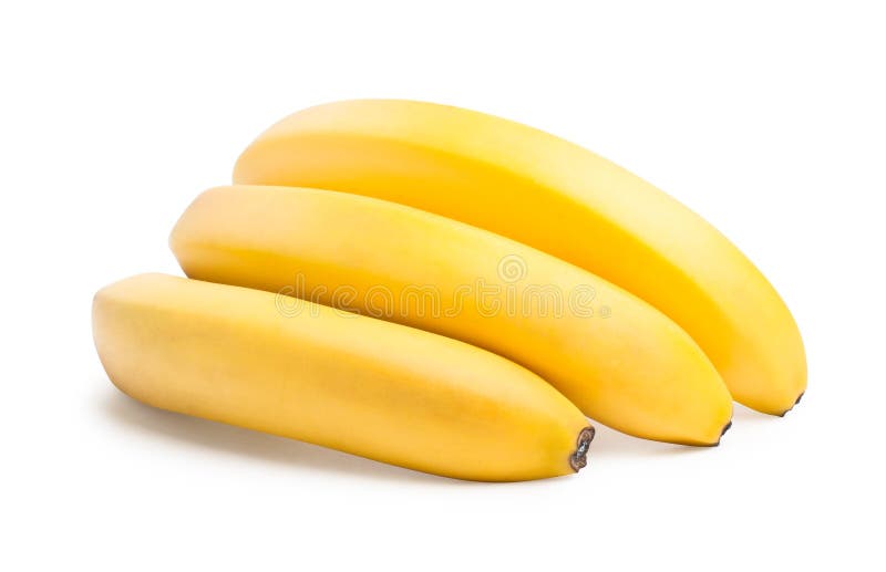 Bunch of bananas isolated royalty free stock photography Bunch of bananas isolated royalty free stock photography