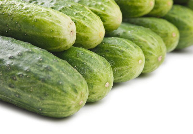 A Bunch of Cucumbers in the Market Stock Photo Image of cucumber