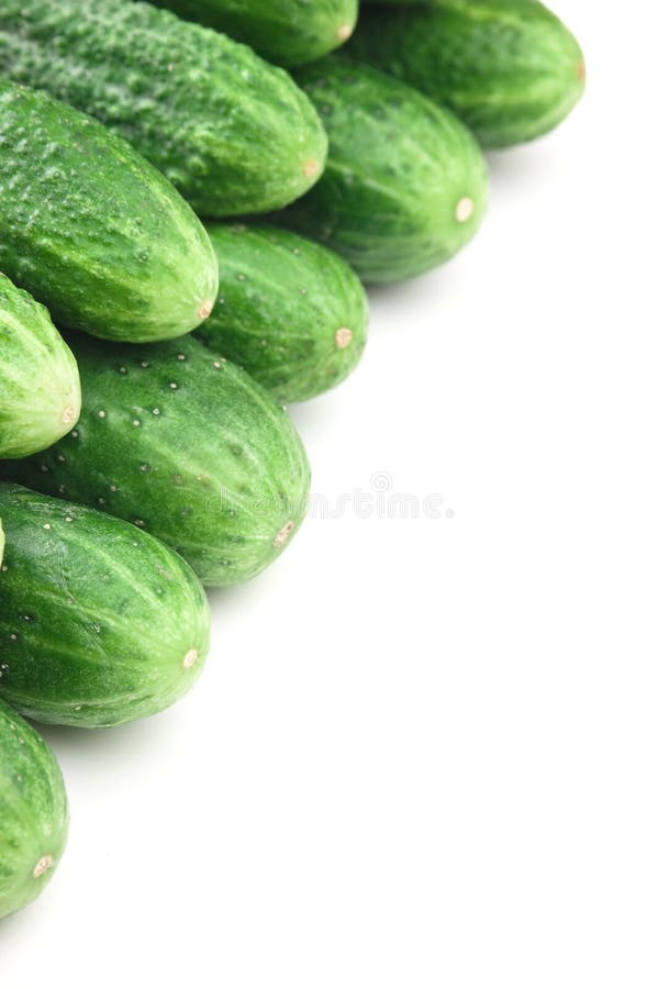A Bunch of Cucumbers in the Market Stock Photo Image of cucumber