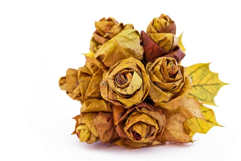 Bunch of flowers stock photo