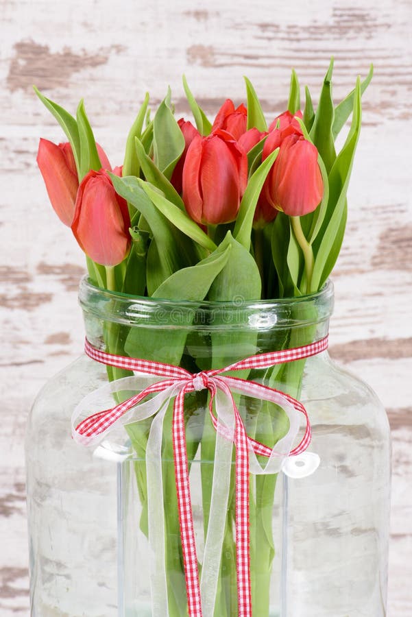 Bunch of Flowers As Decoration in Vase Stock Photo Image of greeting