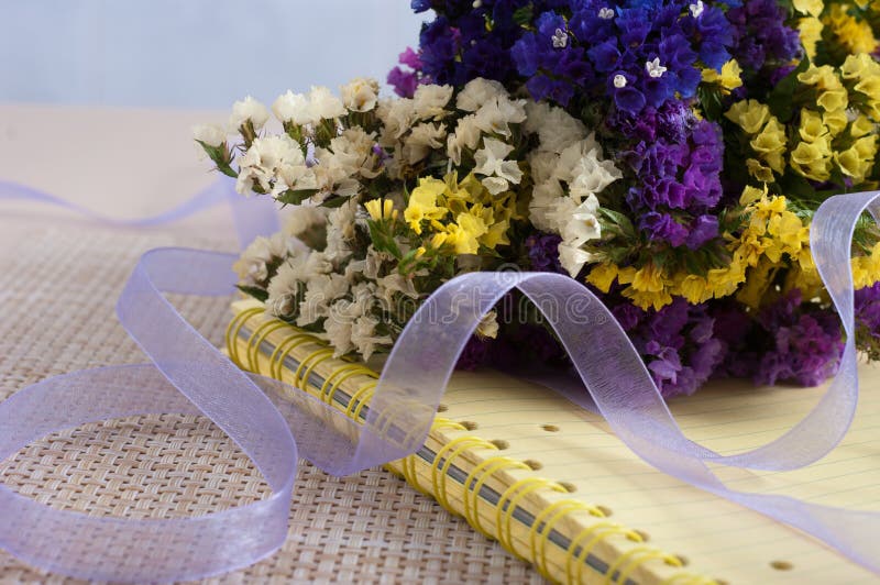 A bunch of immortelles royalty free stock images