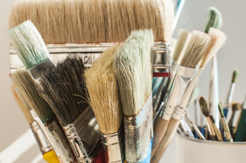 bunch of paint brushes bunch of paint brushes
