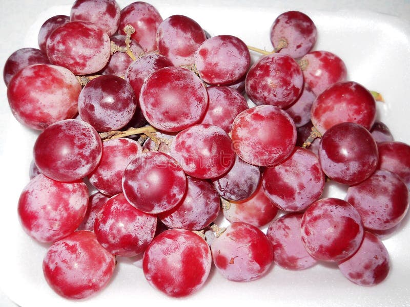 Bunch of pink grapes stock photo Bunch of pink grapes stock photo