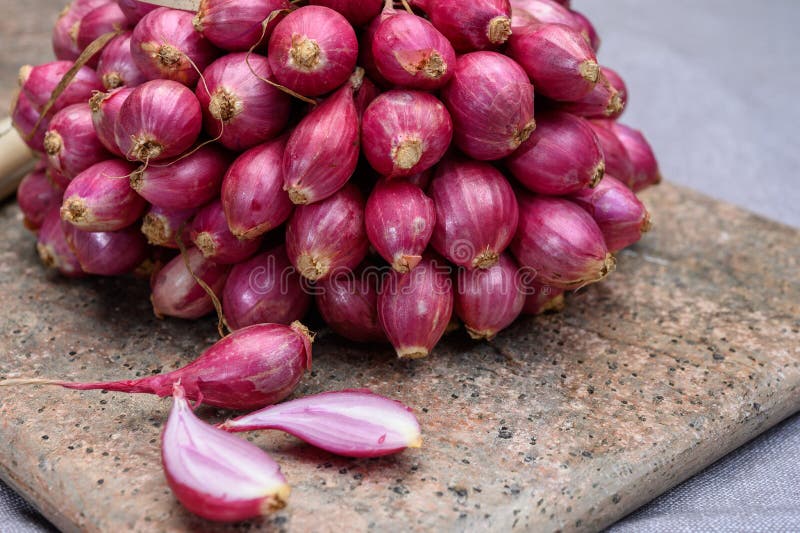 Shallots Asian Red Onions Stock Photo 1014956206