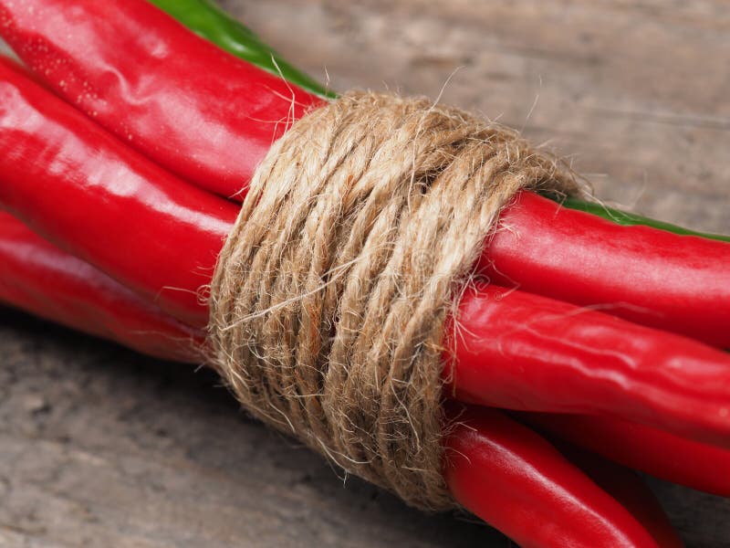 Bunch of spicy chilies stock photography