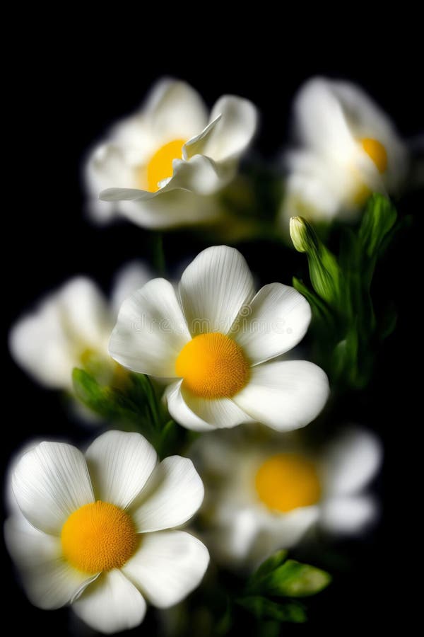 A Bunch of White Flowers with