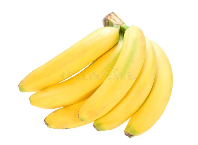 Bunch of Yellow Fresh Bananas Stock Photo - Image of macro, healthy ...