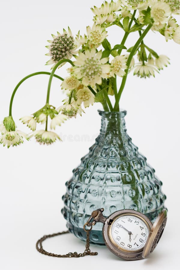 Bunches of flowers stock photography