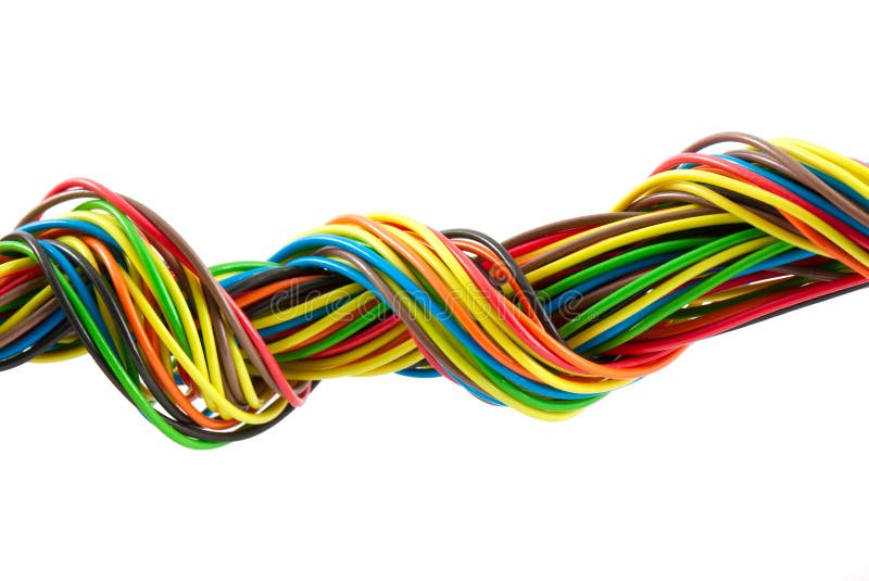 Bundle of color cables