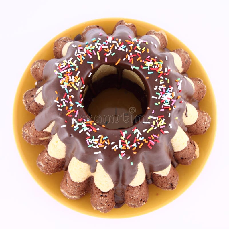 Bundt Cake royalty free stock image