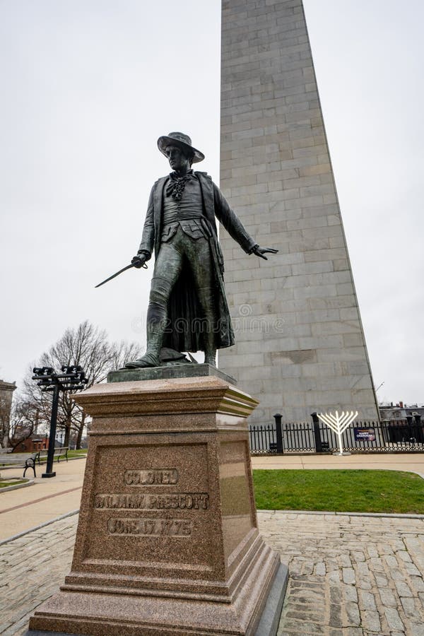 bunker hill monument stairs clipart