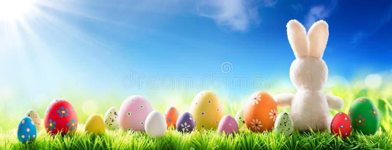 Spring And Easter Background stock photography.