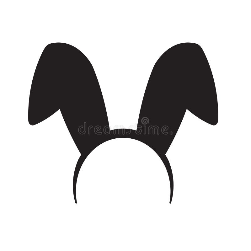 bunny ears outline