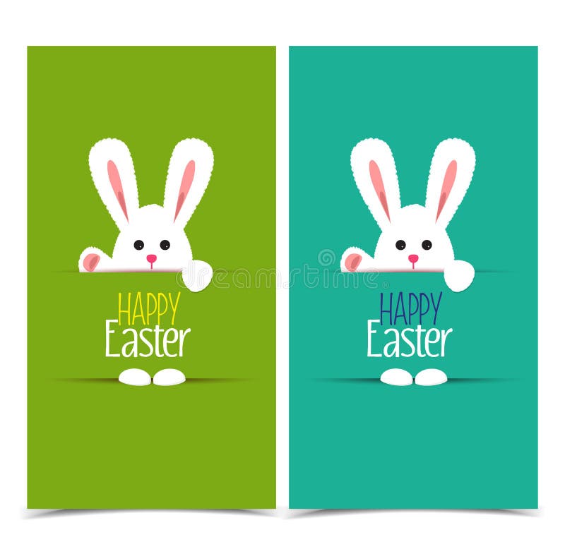 Bunny διάνυσμα Πάσχας απεικόνιση αποθεμάτων