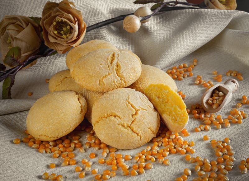 Buns with Corn Flour Cooked in the Oven Stock Photo Image of bake