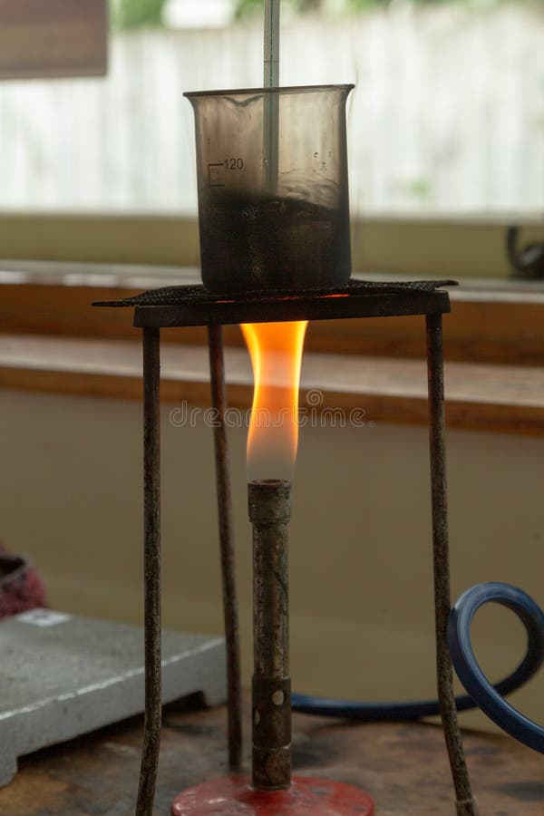 science equipment bunsen burner