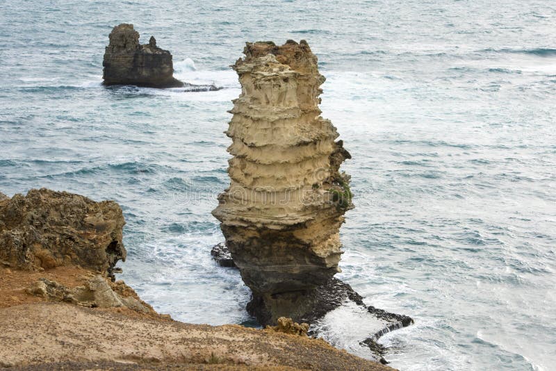 Bunt i den stora havvägen för hav, Australien arkivbild Bunt i den stora havvägen för hav, Australien arkivbild