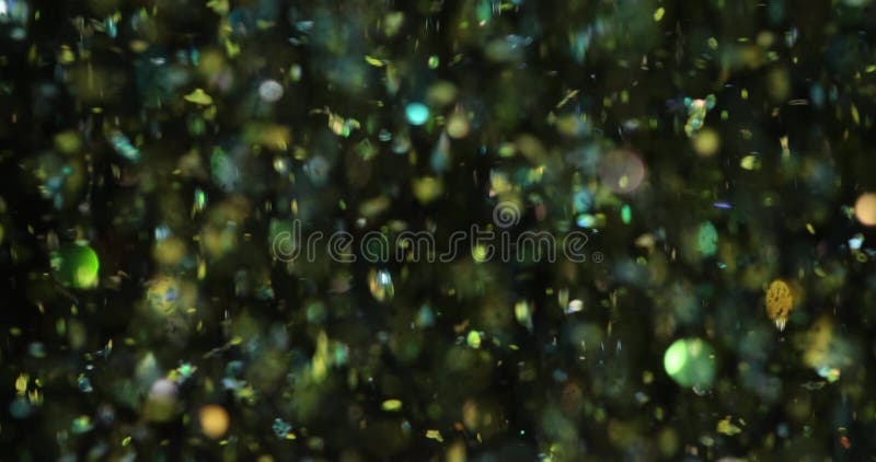Bunt schillernd verschwommener abstrakter Hintergrund zum Geburtstag und Jubiläum stock footage