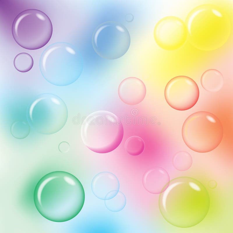 Bunte Bubbles