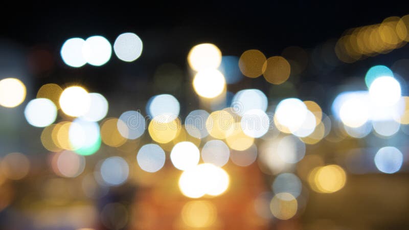 Bunte Bokeh Lichter Mit Einem Dunklen Hintergrund Perfekt Für Coole Tapeten  Stockbild - Bild von unschärfe, form: 186661113