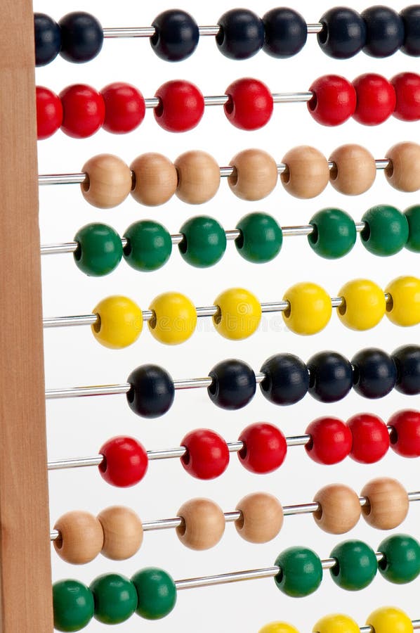 Bunte Rechenmaschine lizenzfreies stockbild Bunte Rechenmaschine lizenzfreies stockbild