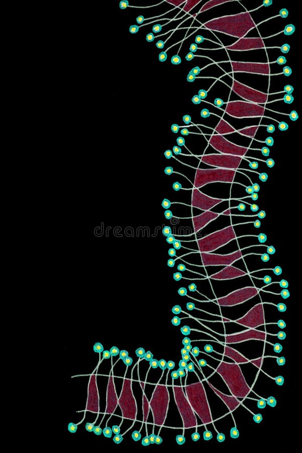 Bunte Schlange mögen Muster lizenzfreie stockfotos