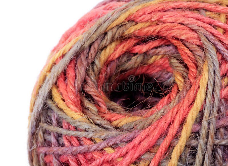 Bunte strickende Wollen stockbild Bunte strickende Wollen stockbild