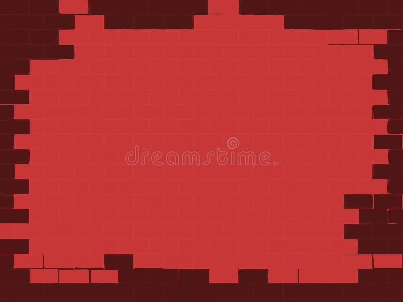 Bunter Backsteinmauerhintergrund vektor abbildung