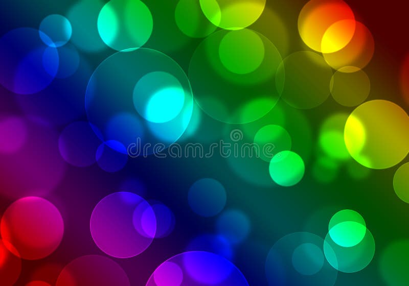 Bunter klarer Brandhintergrund abstraktes Bild Bokeh stock abbildung