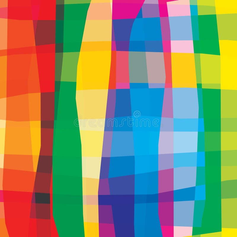 Bunter klarer heller Regenbogenzusammenfassungshintergrund vektor abbildung