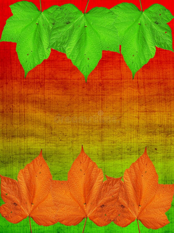 Bunter klarer Hintergrund des Herbstes lizenzfreie abbildung