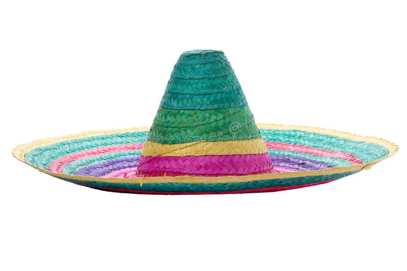 Bunter Mexikanischer Sombrero Stockbild - Bild von hintergrund ...