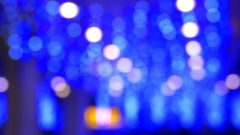 Bunter unscharfer bokeh Hintergrund mit Kopienraum stock footage