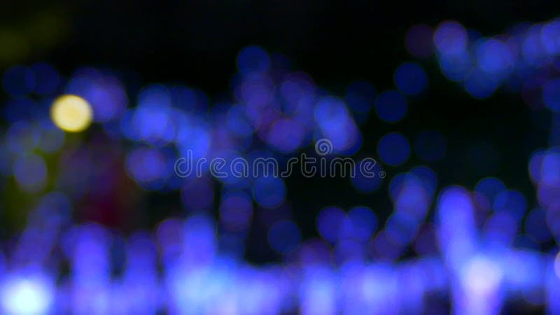 Bunter unscharfer bokeh Hintergrund mit Kopienraum stock video footage