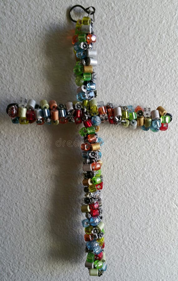Buntes Kreuz lizenzfreie stockbilder Buntes Kreuz lizenzfreie stockbilder