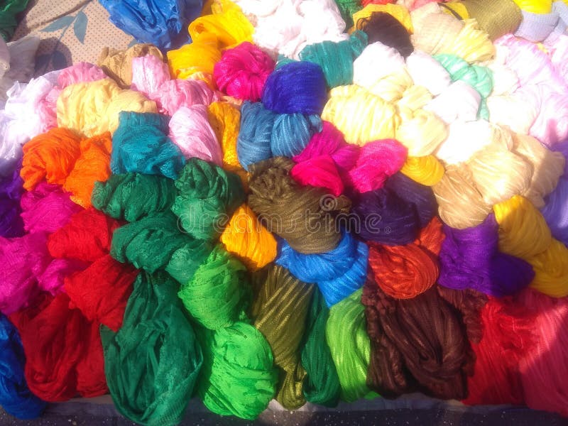 Buntes woolen stockfoto Buntes woolen stockfoto