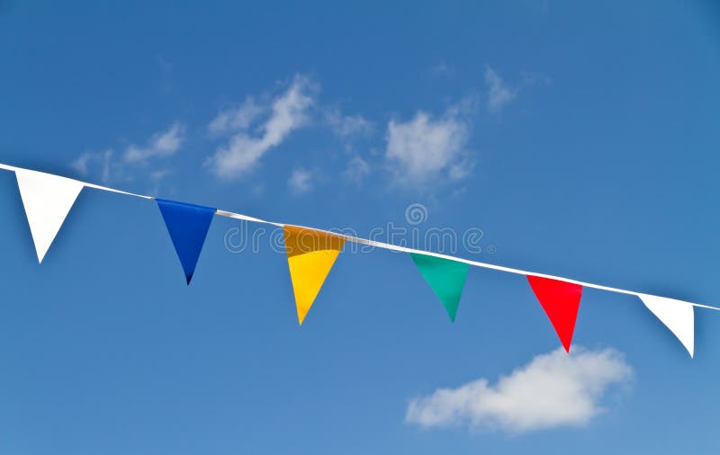 Bunting stock image
