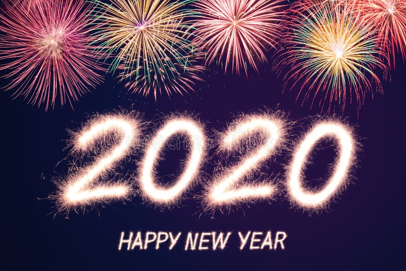 Buon anno nuovo 2020 fotografia stock Buon anno nuovo 2020 fotografia stock