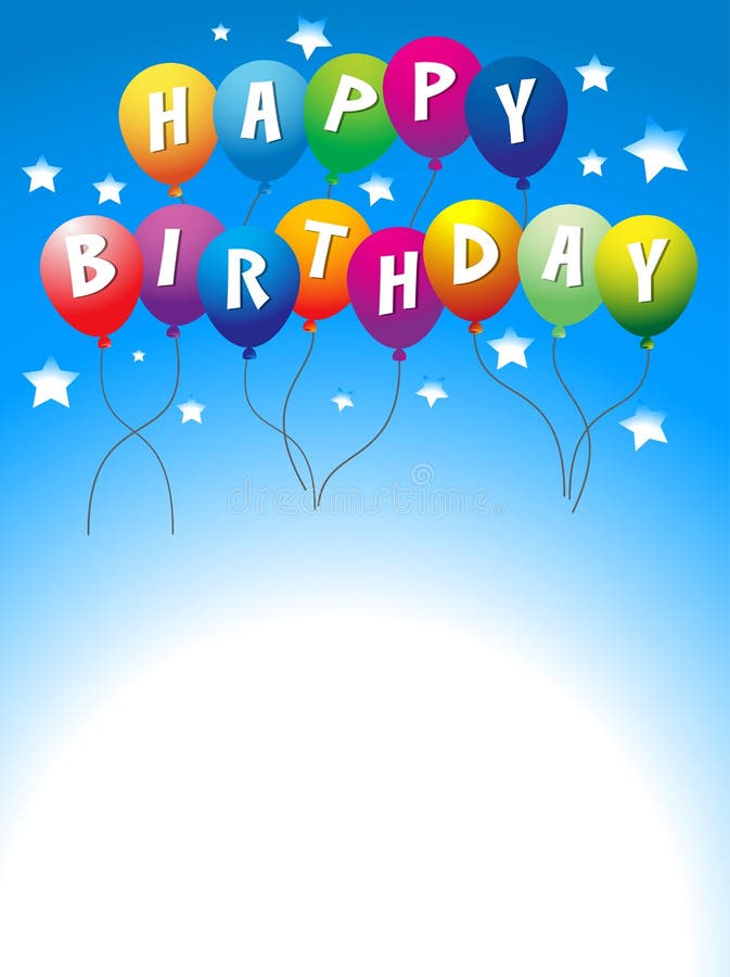 Buon compleanno illustrazione di stock Buon compleanno illustrazione di stock
