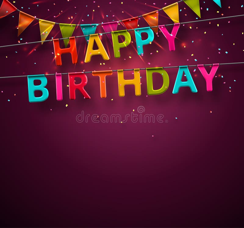 Buon compleanno! illustrazione di stock Buon compleanno! illustrazione di stock