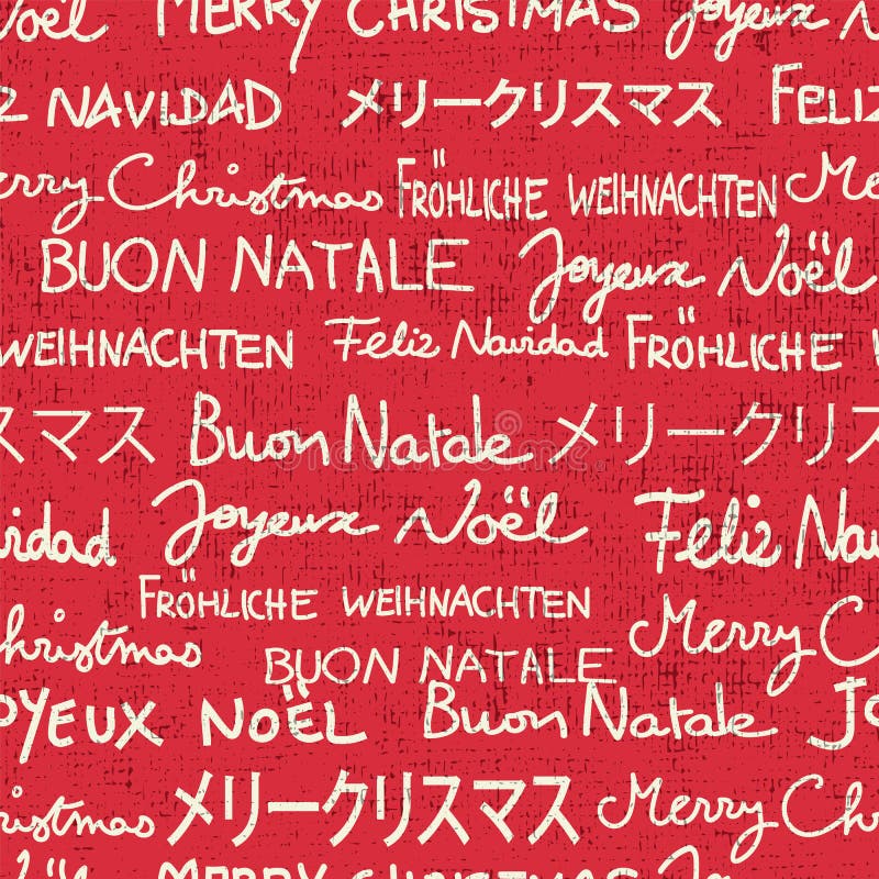 Buon Natale In Lingue Diverse.Cartolina D Auguri Di Buon Natale Dal Mondo Nelle Lingue Differenti Illustrazione Di Stock Illustrazione Di Lettera Calligraphic 81693966