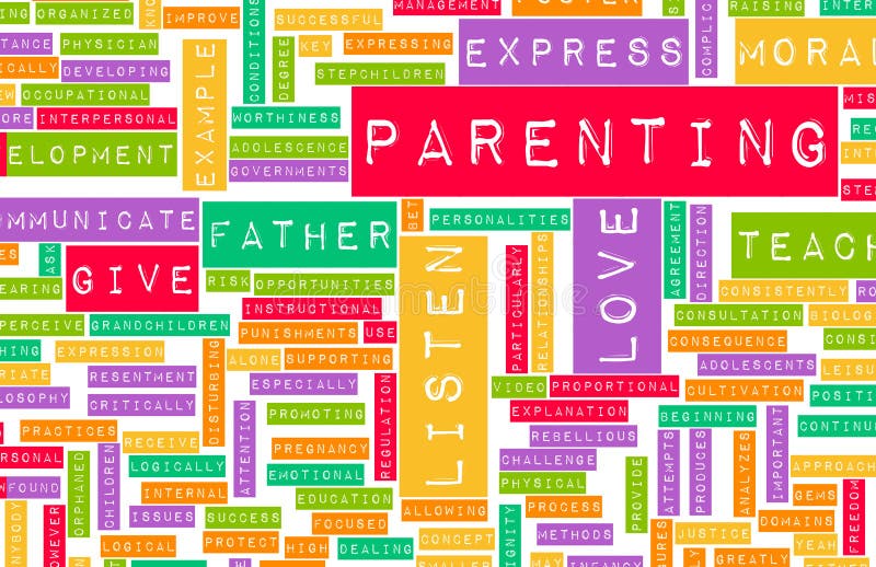 Buon Parenting illustrazione vettoriale Buon Parenting illustrazione vettoriale