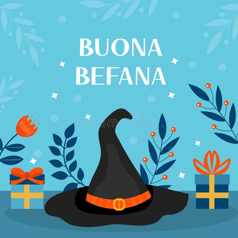 Buona befana tradução italiana happy befana cute witch befana