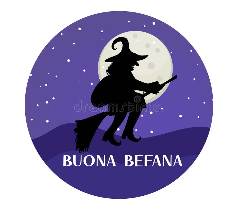 Buona befana - tradução em italiano happy befana witch befana