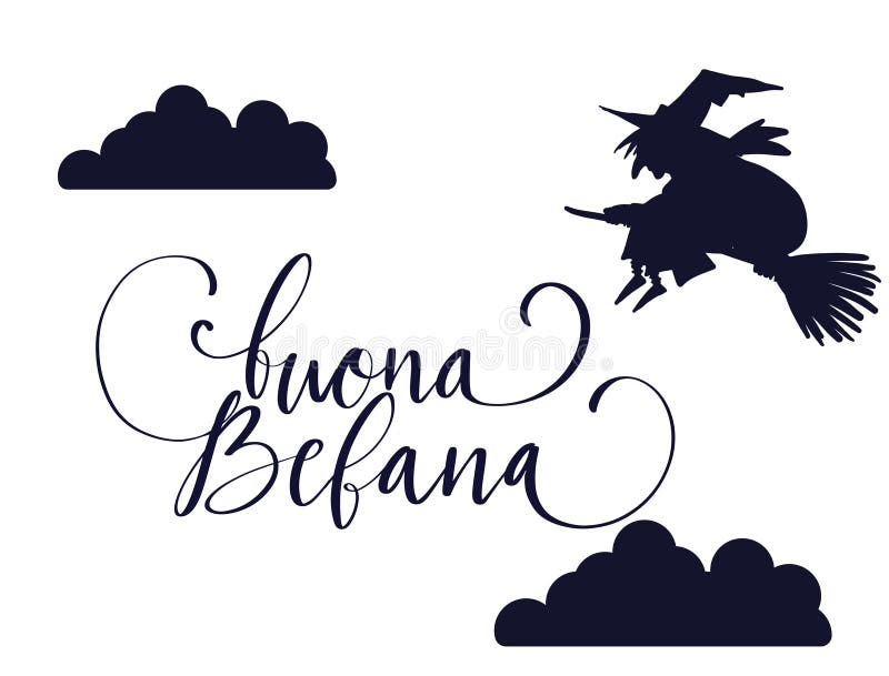 Buona Befana Epiphany Witch Getting Ready Sticker for Sale by  ShoaffBallanger