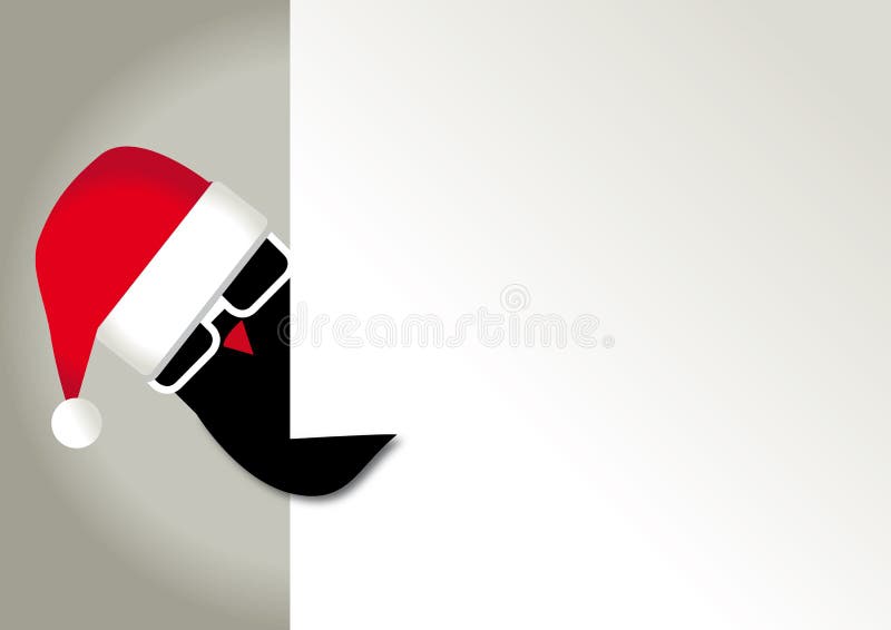 Buono di regalo di Natale, paesaggio royalty illustrazione gratis Buono di regalo di Natale, paesaggio royalty illustrazione gratis