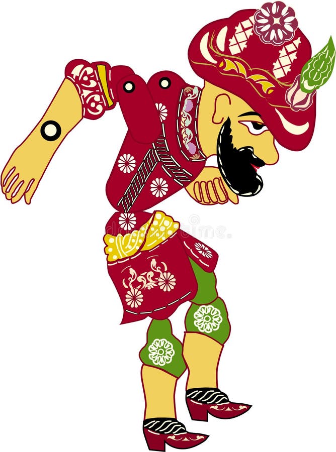 Burattino di Karagoz royalty illustrazione gratis Burattino di Karagoz royalty illustrazione gratis