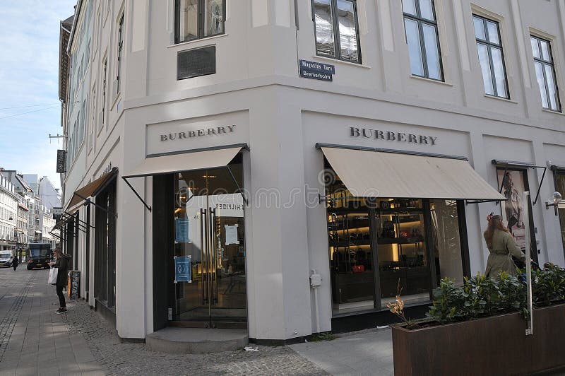 Burberry Shop in Denmark Covid-19 Photography - Image of nordic: 182455187