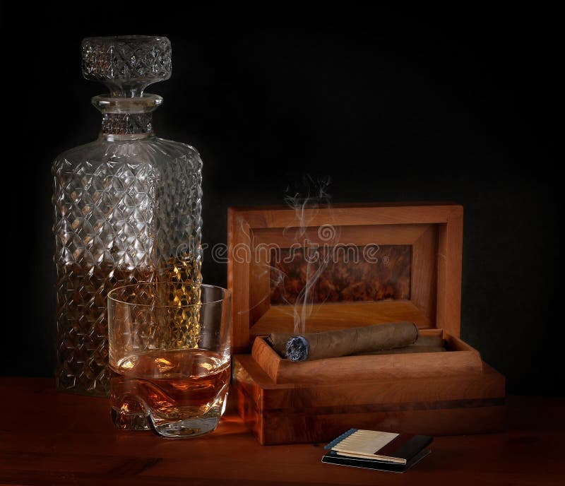Burbon and Cigar